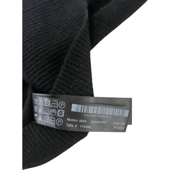 Massimo Dutti Womens Cardigan Sweater Size S Black Cashmere 5649/605 NWT - Picture 6 of 10